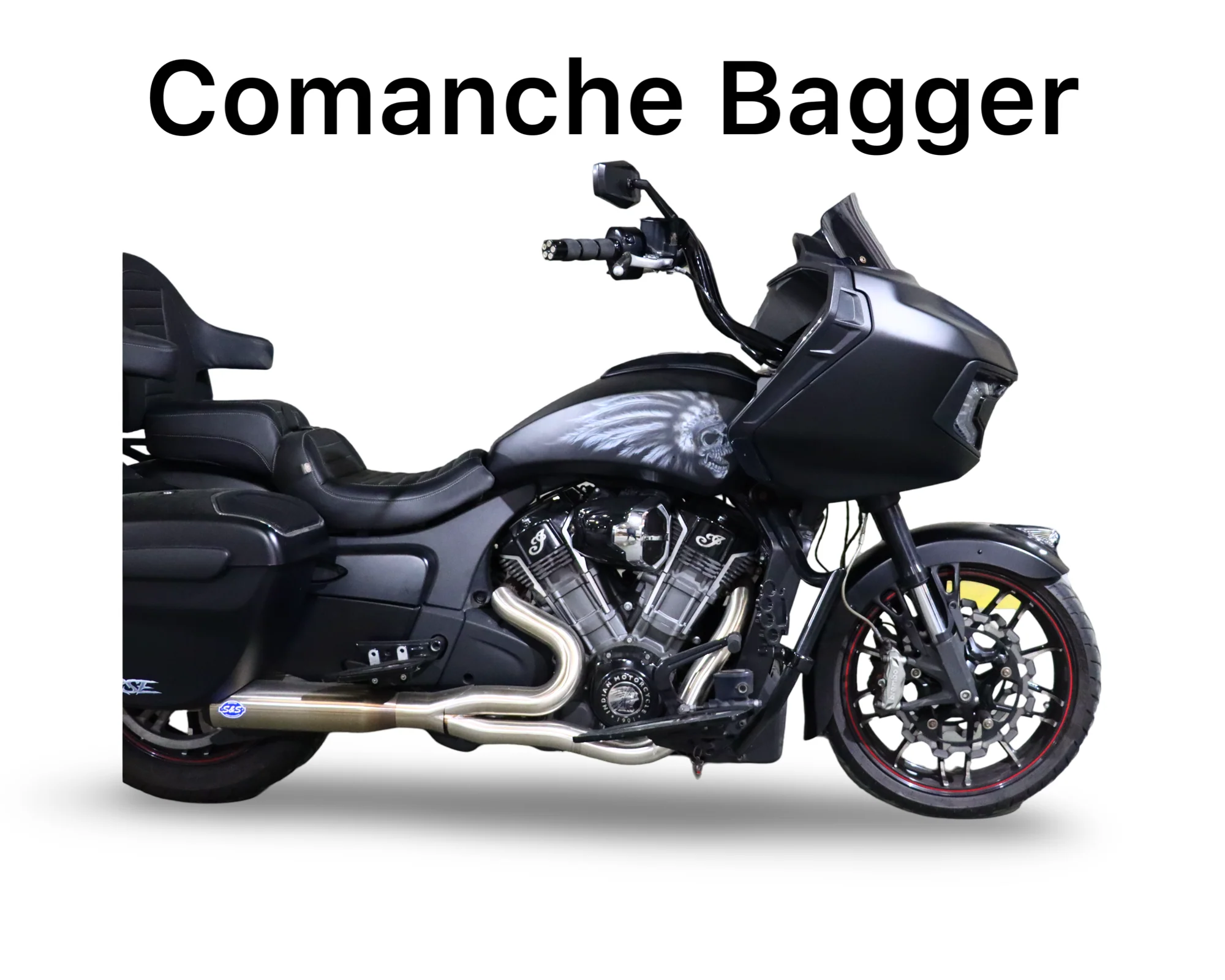 Comanche Bagger for '20-26 Challenger | Indian Handlebars - Image 3